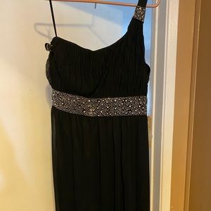Black formal dress